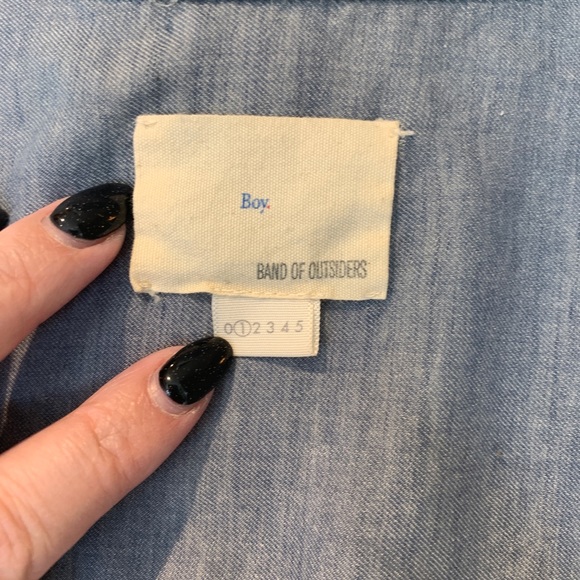 Band of Outsiders soft button down shirt - Picture 6 of 9